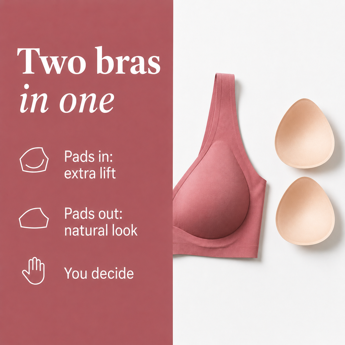 LUMIVE⢠US Premium Seamless Comfort Bra