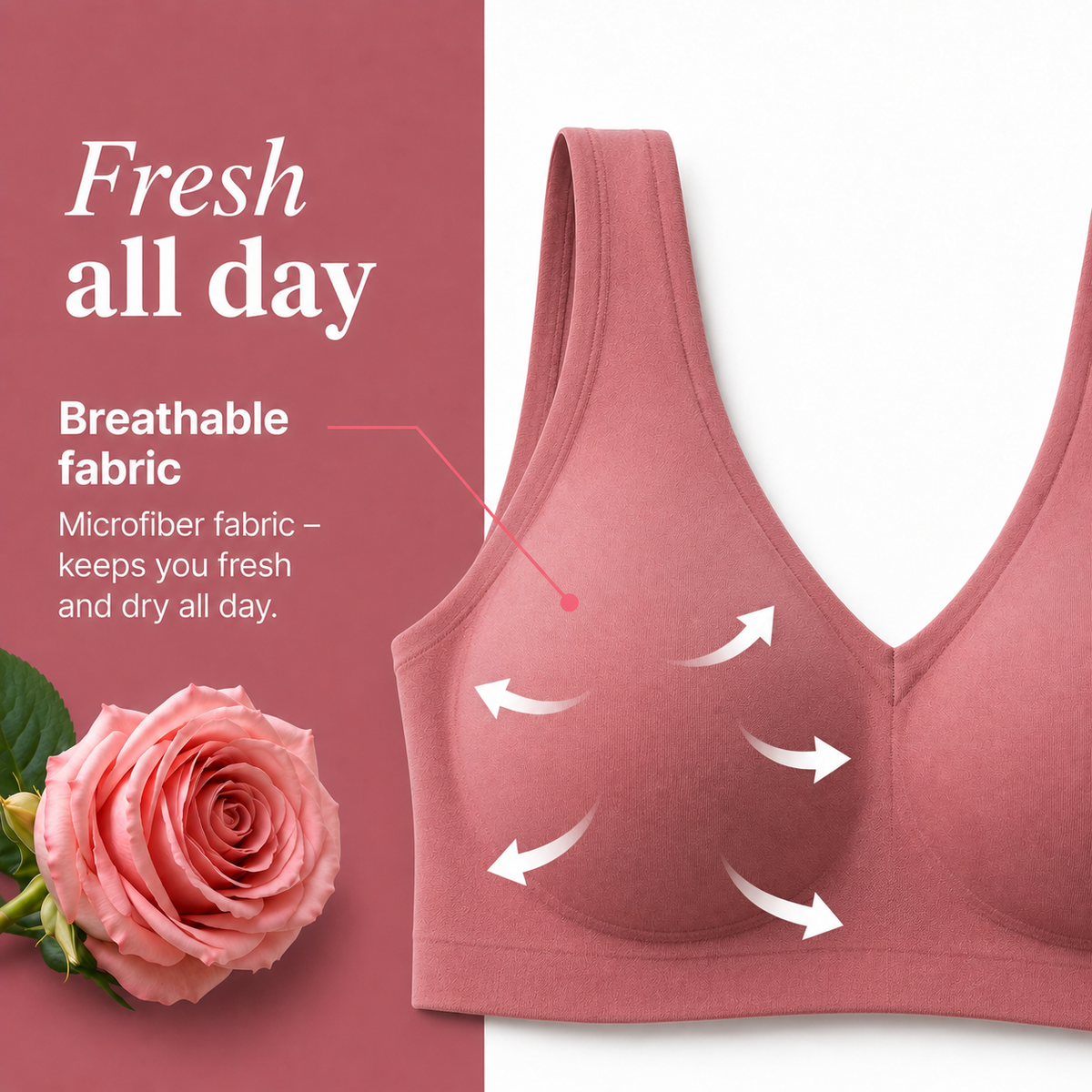 LUMIVE™ US Premium Seamless Comfort Bra