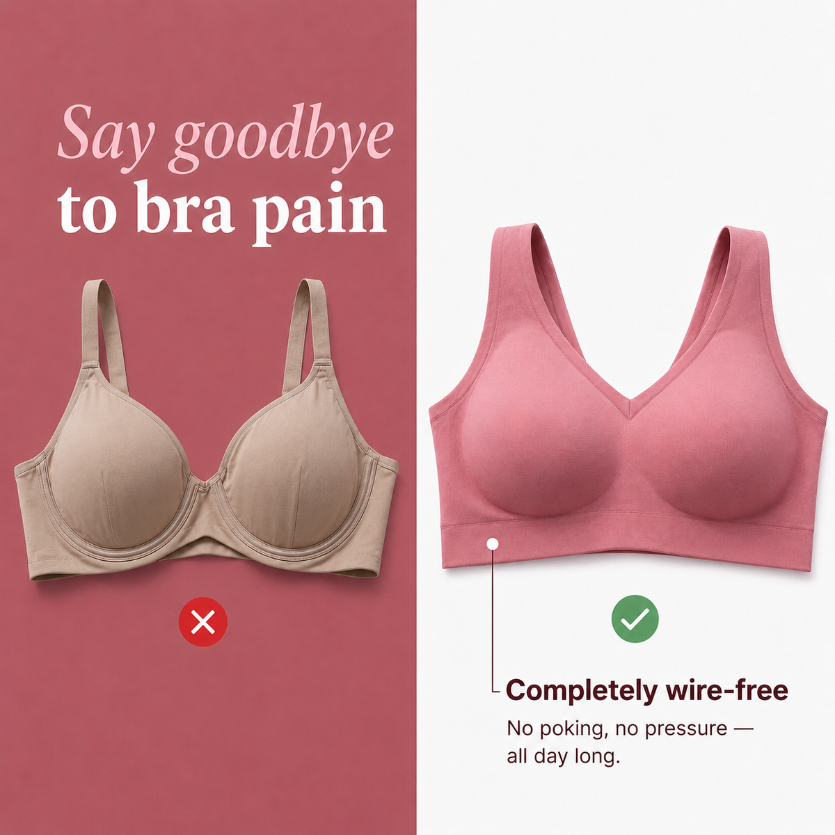 LUMIVE™ US Premium Seamless Comfort Bra