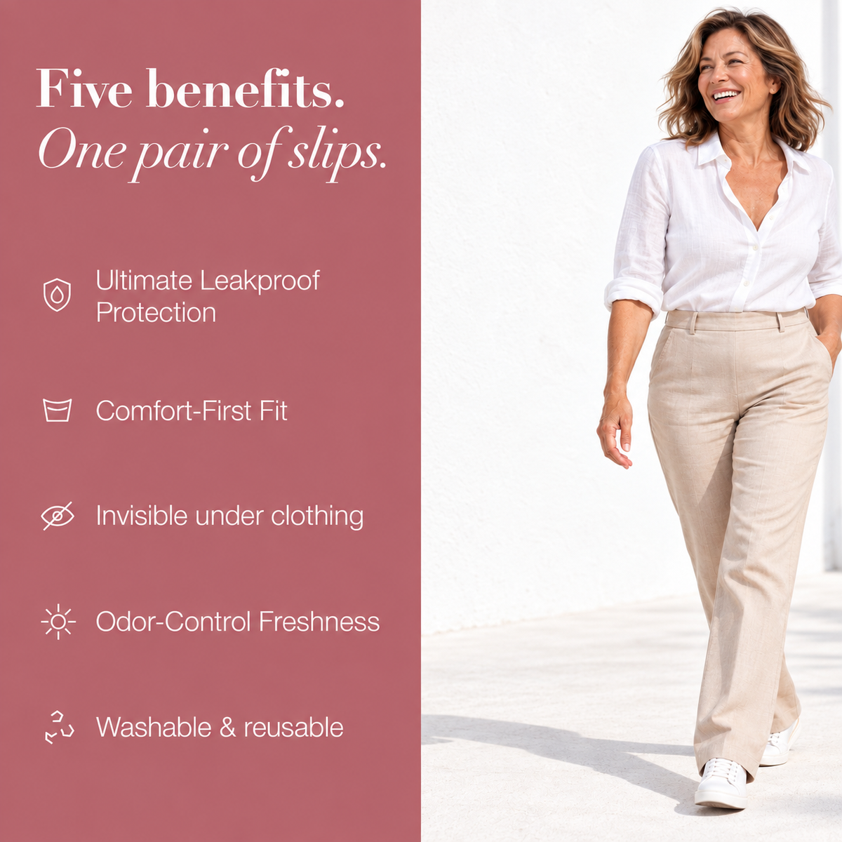 LUMIVE™ US 4-Layer High-Waisted Leakproof Underwear