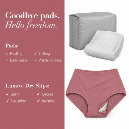 LUMIVE™ US 4-Layer High-Waisted Leakproof Underwear