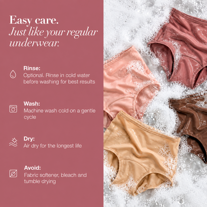 LUMIVE™ US 4-Layer High-Waisted Leakproof Underwear